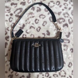 Coach Small Nolita Black Quilted